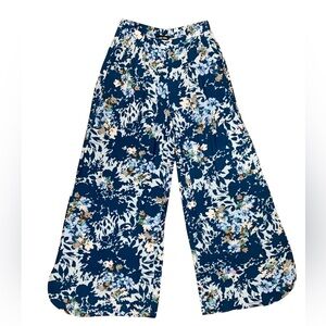Women's Floral Pleated Dress Pants by Catharine Malandrino